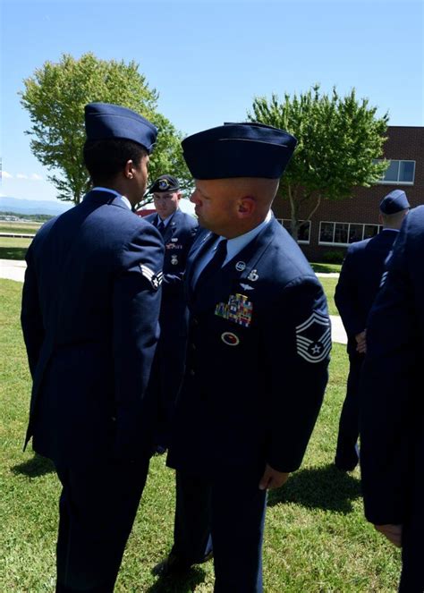 Air Force personnel in uniform