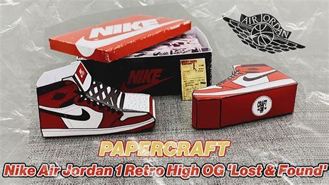 Air Jordan 1 Paper Craft 10