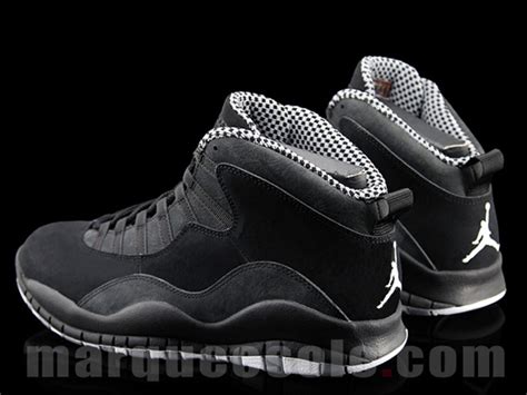 Air Jordan 10 Stealth Side View