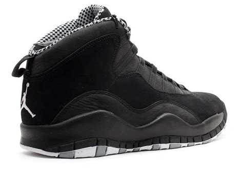 Air Jordan 10 Stealth Top View