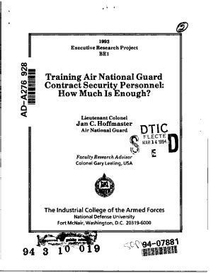 Air National Guard contracts