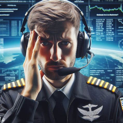 Air Traffic Controller Managing Stress