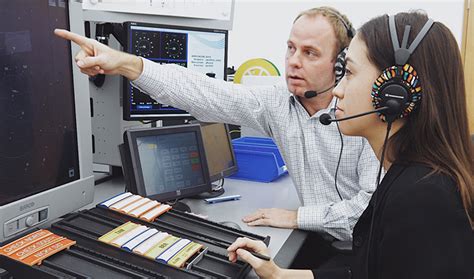 Air Traffic Controller Undergoing Training