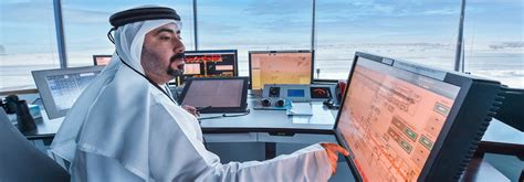 Air traffic management specialists at work