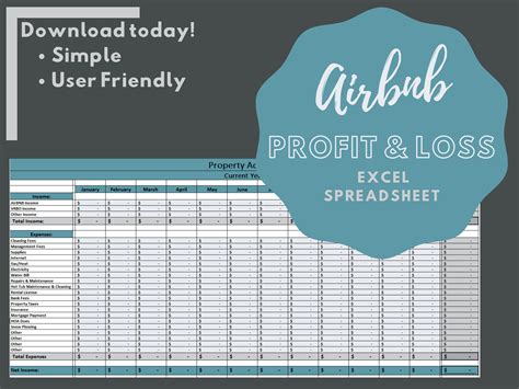 Airbnb Financial Template 5