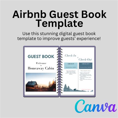 Airbnb Guest Book Template Wording