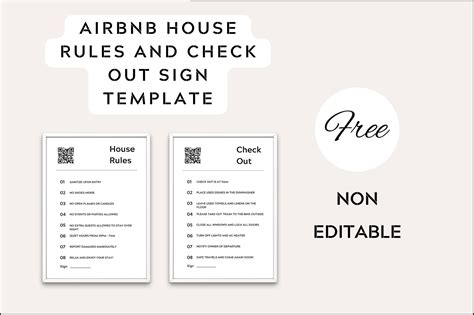 Airbnb House Rules PDF