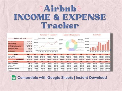 Airbnb Income Tracker Template