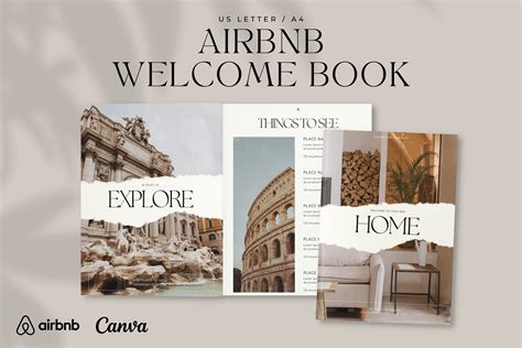 Airbnb Template Canva Welcome Book