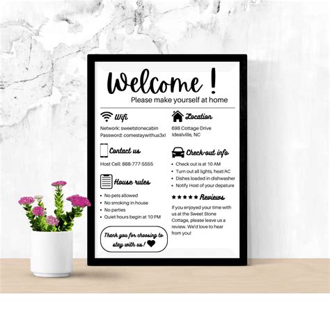 Airbnb Welcome Message Template 10