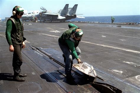 Aircraft carrier catapult operations