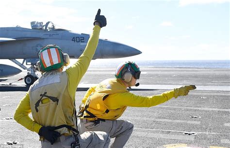 Aircraft carrier crew