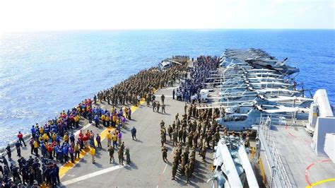 Daily life on an aircraft carrier