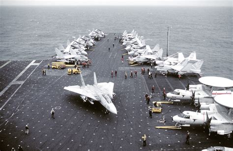 Aircraft carrier flight deck