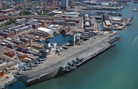 HMS Queen Elizabeth at Sea