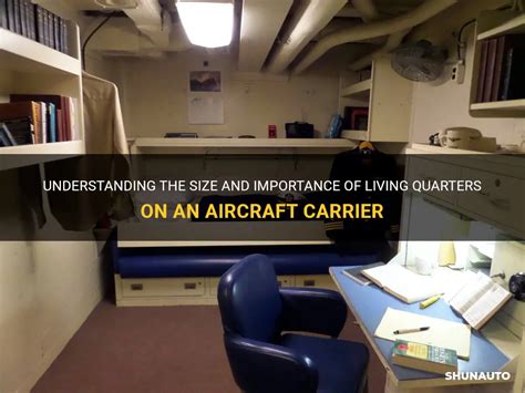 Aircraft carrier living quarters