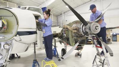 Aircraft mechanic staying up-to-date with regulatory requirements