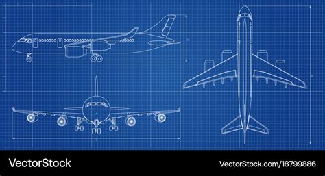 Airplane blueprint