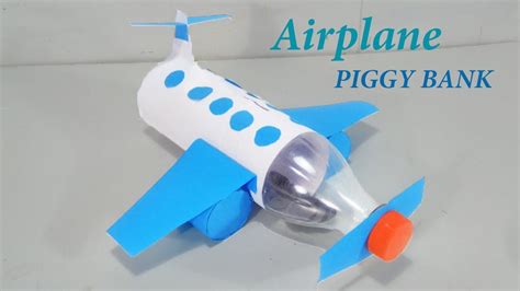 Airplane-Shaped Piggy Bank