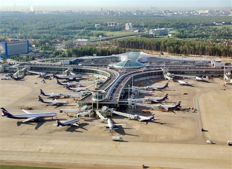 Airport in Moscow