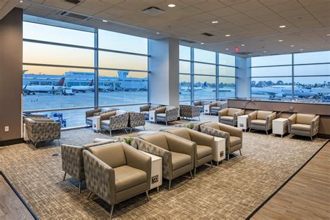 Airport lounge at the Theodore Roosevelt Airport