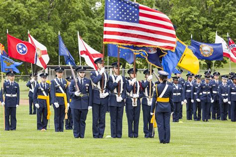 AJROTC cadets in uniform