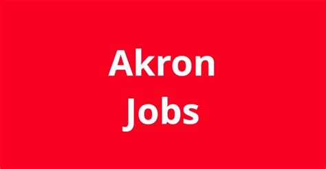 Akron jobs