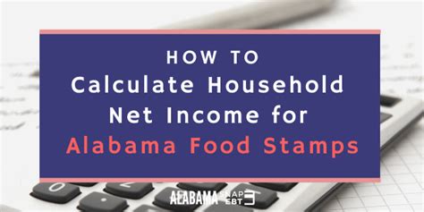 Alabama Food Stamps Net Income