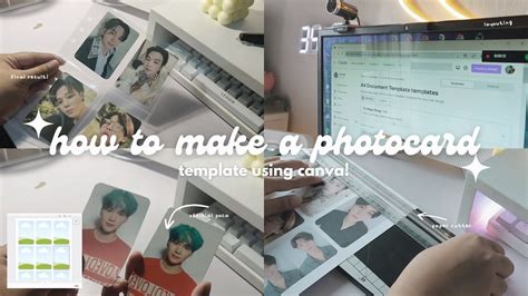 Album photocard template design example 9