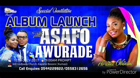 Album Launch Invitation Template