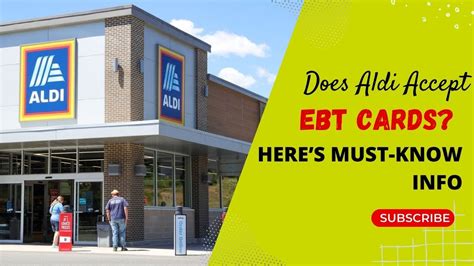 Aldi accepts EBT cards