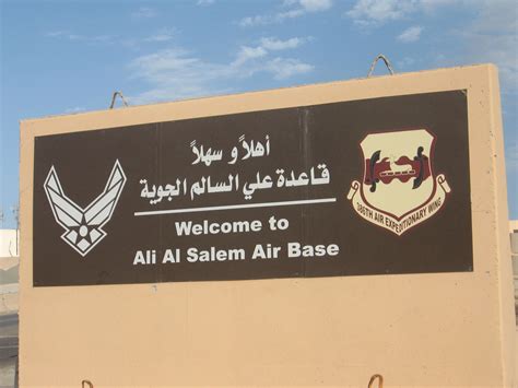 Ali Al Salem Air Base in Kuwait