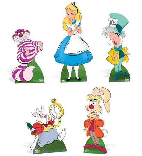 Alice in Wonderland Character Printables