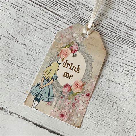 Alice in Wonderland Gift Tags