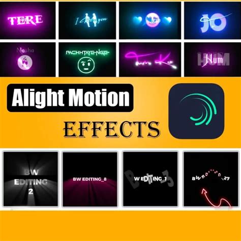 Alight Motion Video Effects