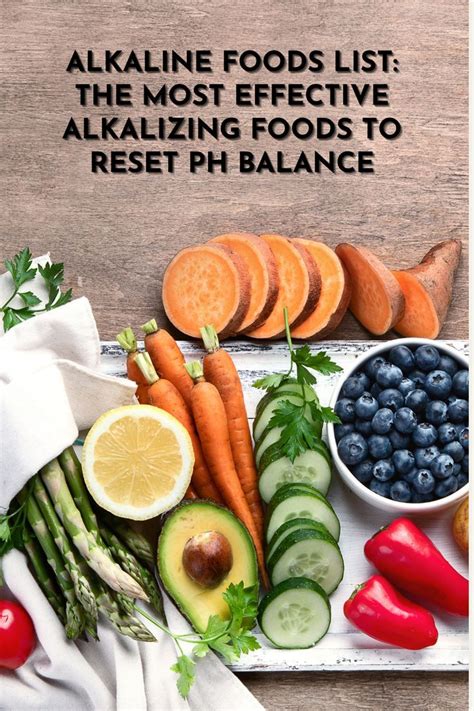 Alkaline Foods Chart