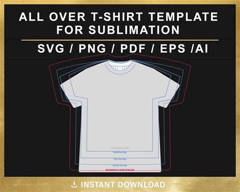 All-Over Shirt Template Software and Tools