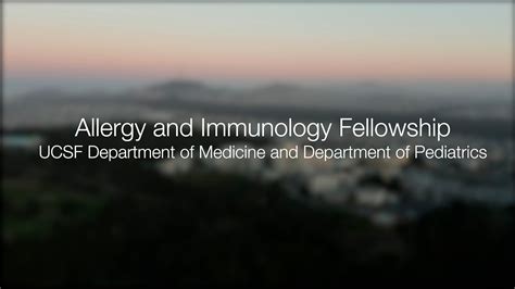 Allergy Immunology Fellowship