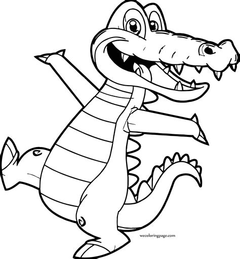 Alligator Coloring Pages