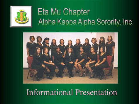 Alpha Kappa Alpha Sorority PowerPoint template designs