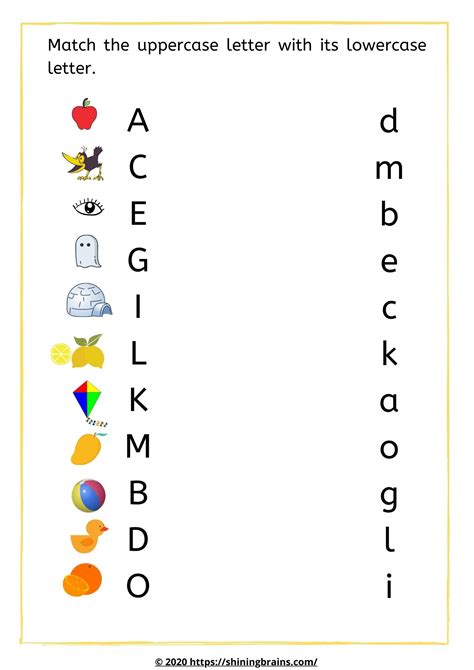 Alphabet Activity Sheet