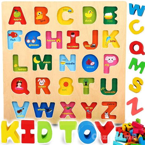 Alphabet block letters activity for kids