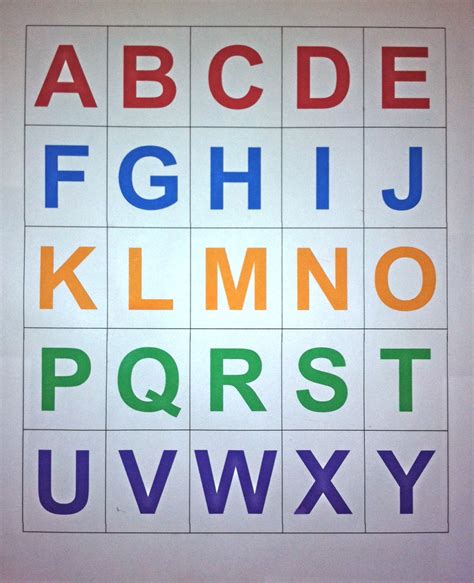 Alphabet Board