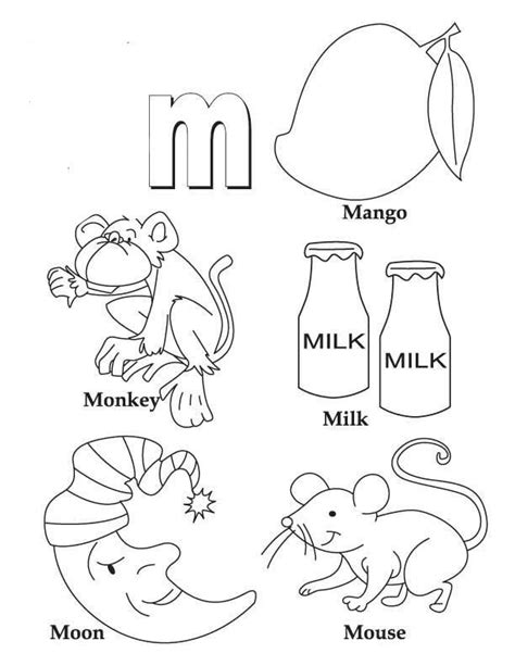 Alphabet Colouring Pages for Kids