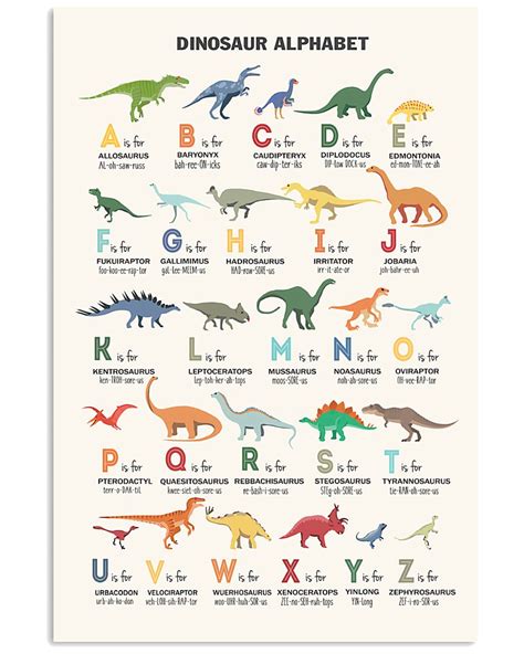 Alphabet Dinosaur Worksheets