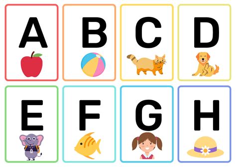 Alphabet Flashcard Printable