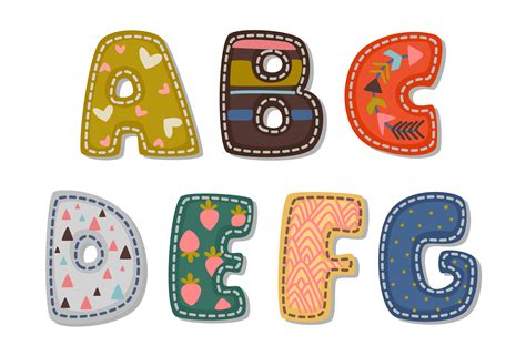 Alphabet fonts for kids