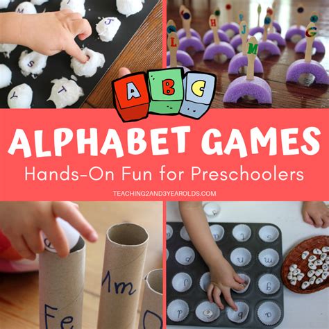 Alphabet Games for Preschoolers