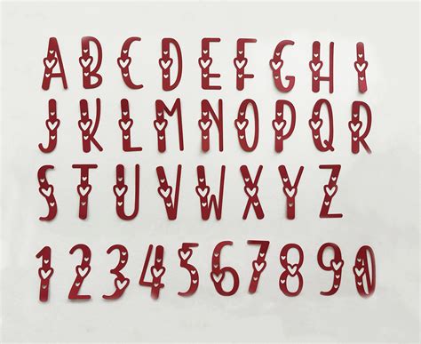 Alphabet Letter Cutouts Printable Templates