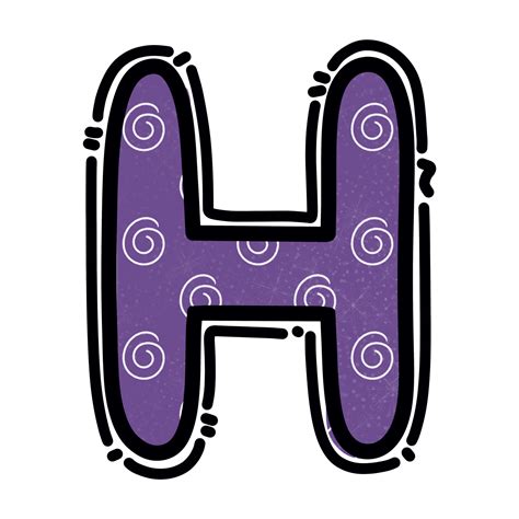 Alphabet Letter H